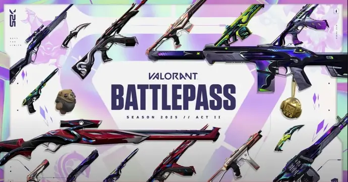 Valorant weapon skin showcase